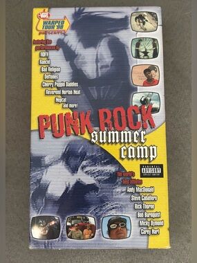 Vans Warped Tour 1998 Punk Rock Summer Camp VHS Skater Vintage 90s Y2K
